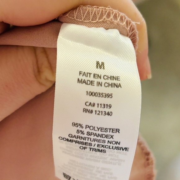 Dynamite Pink Blush High waisted Tie Short SZ Medium - Picture 7 of 7